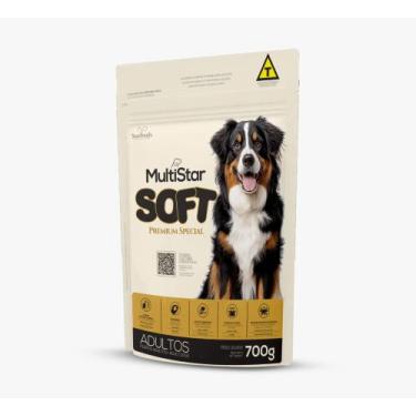 Imagem de Multi Star Soft Natural Macia Adulto e Senior 700g - Dog Star