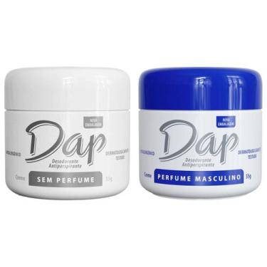 Imagem de Kit 2 Desodorante S/Perfume/Suave/Masculino/Feminino DAP 55g,  SEM PER