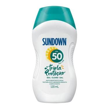 Imagem de Protetor Solar Sundown Praia e piscina FPS50 120mL - nivea
