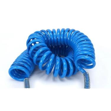 Imagem de Mangueira Pneumatica Pu Espiral 8mm 5m Azul - GENERICA