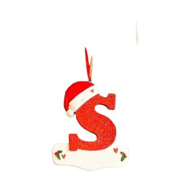 Imagem de Decoração De Árvore De Natal Com 26 Letras Em Acrílico DIY, Ornamento 