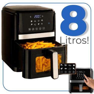 Imagem de Fritadeira Elétrica Air Fryer Digital Touch 8 Litros 110V/220V 1600W C