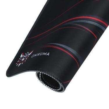 Imagem de Mousepad Gamer Onikuma MP002 Superfície de Alta Precisão Base Antiderrapante Preto