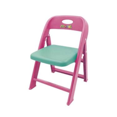 Imagem de Cadeirinha Infantil Rosa Sistema Dobrável Leve e Resistente - Maral
