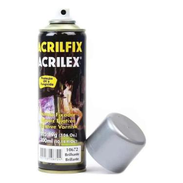 Imagem de Verniz Fixador ACRILFIX Brilhante 300ml ACRILEX - 10672