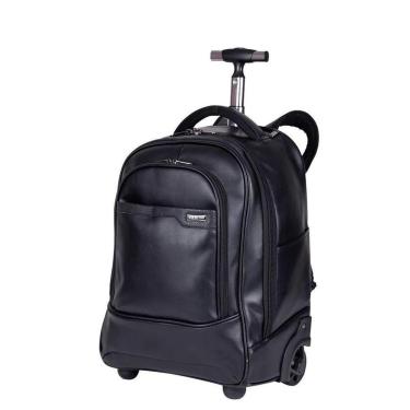 Imagem de Mochila Carrinho com Rodinhas Sestini 2 em 1 Active 3 Preto-Unissex