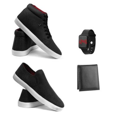 Imagem de Botinha + Iate + Digital Quadrado + Carteira-Masculino