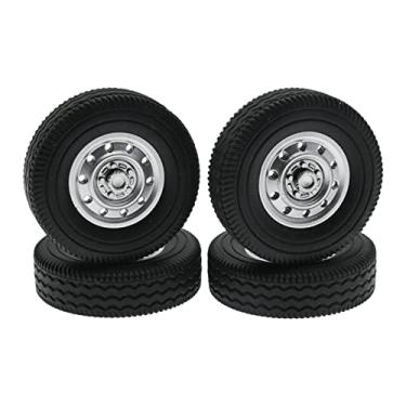 Imagem de 4x conjunto de de para D12 Mini 1/16 Pick-up peças de atualização de carro de controle remoto acessórios modificados