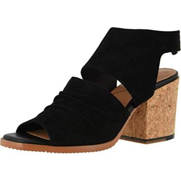 Imagem de SoftWalk Sapato feminino Becca, Camurça preta, 8 Wide