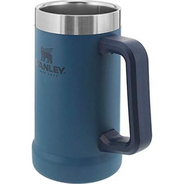 Imagem de Caneca Térmica de Cerveja Stanley 709 ml até 5 Horas Gelado Azul