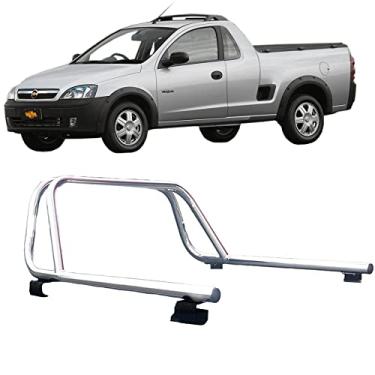 Imagem de Santo Antonio corrimão Duplo Cromado Montana até 2010