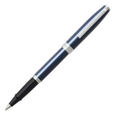 Imagem de Sheaffer Sagaris, azul metálico, acabamento cromado, esferográfica (E1947851)