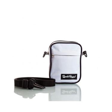 Imagem de Bolsa Transversal Ludoraal Slim branca para Homens e Mulheres/Shoulder Bag Esportiva/Bolsa de Ombro