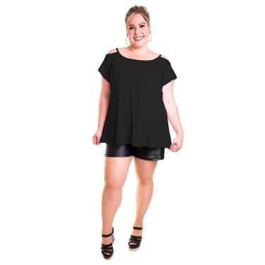 Imagem de Blusa Bata Manga Curta com Alça Fina