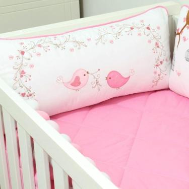 Imagem de Kit Berço Trança Jardim Secreto 10 Peças 