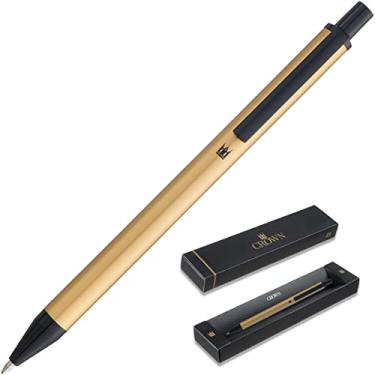 Imagem de crown EX18006O Caneta Esferográfica, Metalic, Esfera, Dourado
