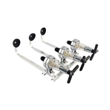 Imagem de Porta Bebidas Dispenser Bar Butler Suporte de Parede Whisky Pinga Vodka Dosador Para Até 3 Garrafas