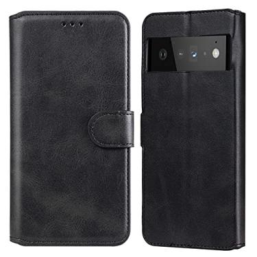 Imagem de Classic Texture PU + TPU Horizontal Flip Leather Case with Holder & Card Slots & Wallet For Google Pixel 6 Pro