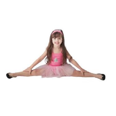 Fantasia Sereia Glamour Infantil _ Body & Saia Tutu