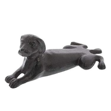 Imagem de HomArt Cunha de porta de laboratório 3539-13, ferro fundido - marrom antigo, 16,5 cm de comprimento