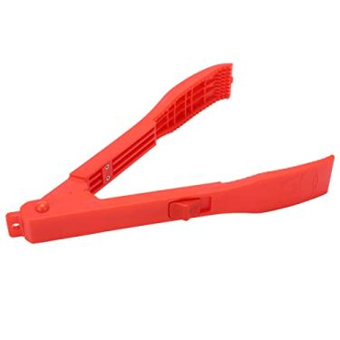 Imagem de Pinças de pesca, aderência confortável, design de mola durável, economia de espaço, apanhador de peixes, botão de pressão para pesca