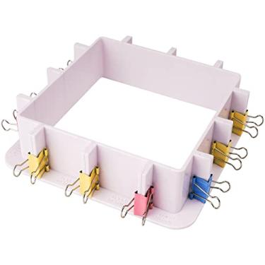 Imagem de LET'S RESIN Caixa de molde ajustável para fabricação de moldes de silicone (não para uso direto de resina), molde de silicone para fabricação de moldes de resina de borracha de silicone, moldura de