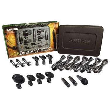 Imagem de Kit De Microfones Shure Pga Drum Kit 7 Para Bateria