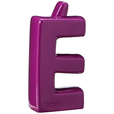 Imagem de Letra É Decorativa Com Acento Ceramicas Pegorin Orquidea