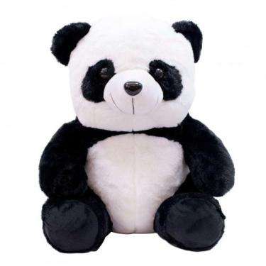 Imagem de Urso Panda Sentado 33cm Pelúcia Super Fofa Macia Presente - Fofy Toys