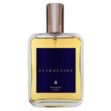 Imagem de Perfume Com Ferômonios Attraction 100ml - Masculino - Essência Do Bras