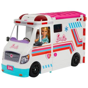 Imagem de Barbie Ambulância e Clínica Móvel - Mattel