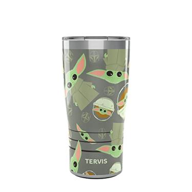 Imagem de Tervis Copo isolado Star Wars The Mandalorian Child Pattern Triple Walled, 590 ml, aço inoxidável