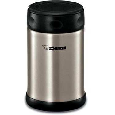 Imagem de Zojirushi Frasco de aço para alimentos, 500 ml, preto/inoxidável