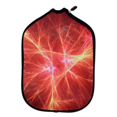 Imagem de D DOLITY Capa de proteção para pickleball esportiva de neoprene – Universal serve na maioria das raquetes – A06