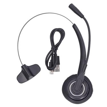 Imagem de Fone De Ouvido Bluetooth, Fone De Ouvido USB, Fone De Ouvido Bluetooth Com Cancelamento De Ruído De Ouvido único, Fone De Ouvido Bluetooth Sem Fio Viva-voz Com Microfone Ajustável Para Telefones Celul