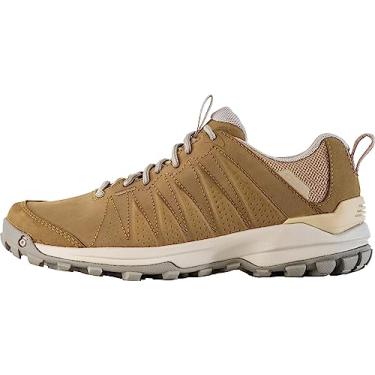 Imagem de Oboz Sapato feminino Sypes de couro baixo B-Dry impermeável para caminhada, Bolota, 11