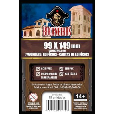 Imagem de Sleeve Customizado para 7 Wonders: Edifícios - Cartas de Edifício (99 x 149)