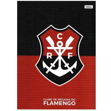 Imagem de Caderno Universitário Brochura Flamengo 80 Folhas Foroni