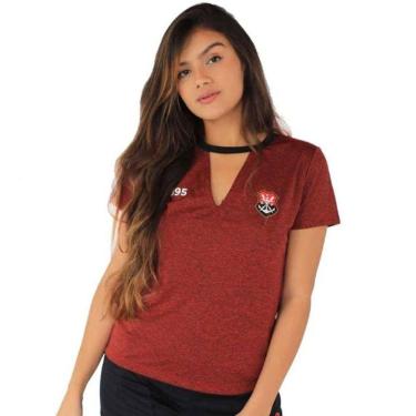 Imagem de Camisa Braziline Flamengo Pilus Feminina