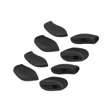 Imagem de Mryok Almofadas de nariz de substituição para óculos de sol Oakley Flak 2.0/Flak Jacket - Opt, Preto e preto, One Size