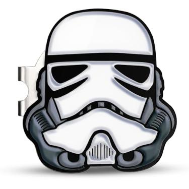 Imagem de Marcador de bola de golfe Ultimate Dark Side Trooper com clipe magnético para chapéu - 3,18 cm x 2 mm - Eleve seu jogo com acessórios de golfe esmaltados premium - Para personalizar seu jogo de golfe