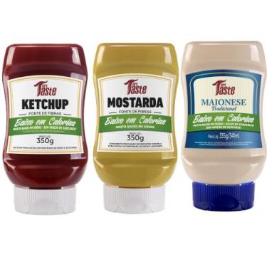 Imagem de Ketchup + Mostarda + Maionese - Mrs. Taste - Smart Foods