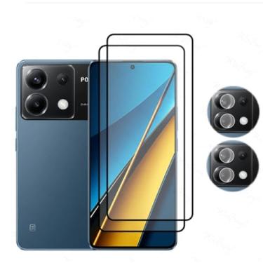 Imagem de Película 5D Cerâmica Xiaomi Poco X3 X4 X5 X6 Pro + Película Câmera Vidro (POCO X6 PRO)
