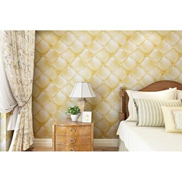 Imagem de Papel de Parede 3D Lavável - Amarelo - Lindo desenho - Rolo com 10m x 53cm - LMS-PPB-98602