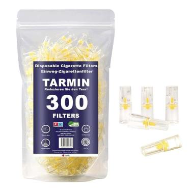 Imagem de TARMIN Filtros Descartáveis para Cigarro 300 Filtro para Cigarro Filtros para Fumar,Piteira sem BPA | Filtro Avançado de Nicotina,Alcatrão,Diminui Manchas e Odores,Manhã Mais Fresca,Filtro Fumo