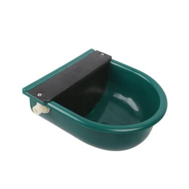 Imagem de Baoblaze Tigela de água automática para animais, bebedor flutuante, economizador de espaço, dispensador de água para cães, ovelhas, calha de água para gado,