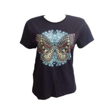 Imagem de Camiseta Maresia Fantasy Feminina - Preto - M-Feminino