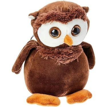 Imagem de Chaveiro De Pelucia Para Carro Coruja Com Ventosa - 15cm
