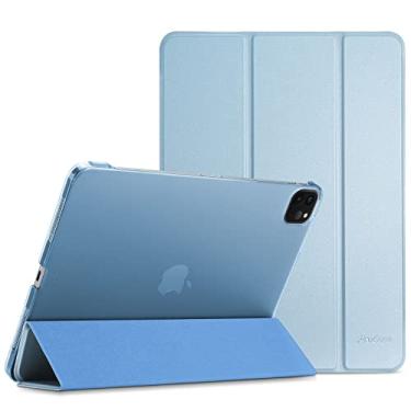 Imagem de ProCase Capa inteligente para iPad Air 13 (M2) 2024/iPad Pro 12.9 2022/2021/2020/2018, capa inteligente traseira rígida com suporte fino para iPad Air 13 polegadas (M2)/iPad Pro 12,9 polegadas 6ª