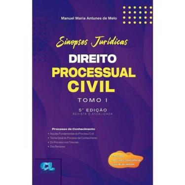 Imagem de Direito Processual Civil - Sinopses Jurídicas - Tomo I - 2024